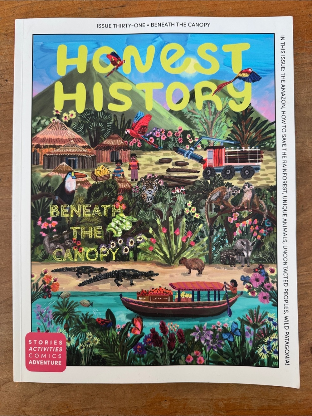 Honest History spring 2026 Magazine issue thirty one for young historians